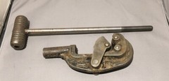 MARK MFG &ndash; No. 1 Vintage Roller Tube Pipe Cutter Heavy Duty 3 Wheel