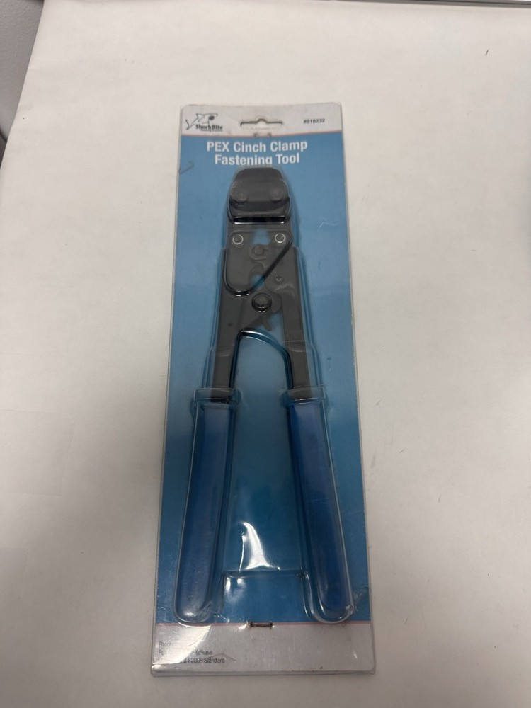 Shark Bite PEX Pinch Clamp Fastening Tool Blue Handle 3/8-in -1-in