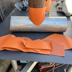 10x 3/4&Prime;-8&Prime; Pipe Saddle Cutting Guide Template for Welding Layout Metal PVC Pipe