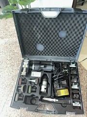 DeWalt Everloc Rehau Pex tool and compression sleeve fitting system 12V kit
