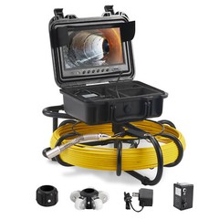 9 Inch 70m/230ft Sewer Camera Drain Pipe Inspection Camera LCD Monitor HD