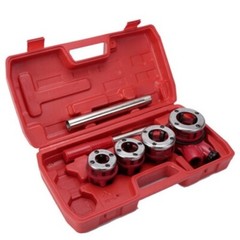 Plastic Pipe Threader Manual Threading Machine Water Pipe Hinge Twisted Kit
