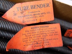 vintage Imperial-Tubing-Service-Tools, Spring Tube External Bender Set: 8 pieces