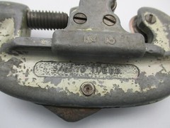 RIDGID No. 15 Screw Feed Tubing & Conduit Cutter 3/16 to 1-1/8 O.D.