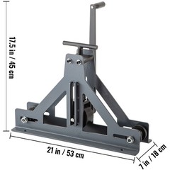 VEVOR TR-40 Tube Roll Bender 40mm Flat / Square / Rectangular Pipe Roller Bender
