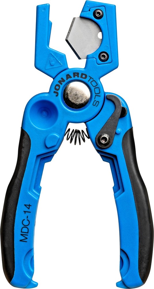 Jonard Tools MDC-14 Micro Duct Tube Cutter Microduct Cutter, up to 14 mm, Blue