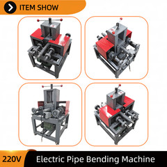 Electric Pipe Bender 220V 1-PH 2.2KW for Square/Round Tube & Metal Fabrication
