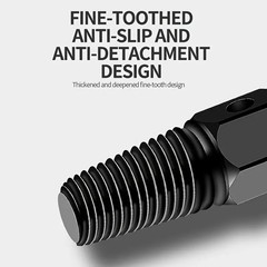 1/2 3/4&Prime; In Damaged Screw Extractor Drill Bits Water Pipe Broken Bolt Remover