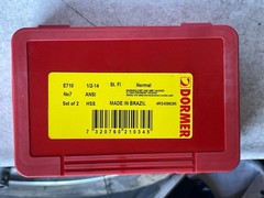 Set Of 2 Dormer E710 1/2&prime;-14 NPT Normal Pipe Tap Thread Tap High Speed Steel