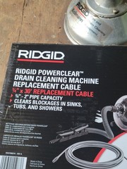 Ridgid Adapter for K50 Cleaning Machine Power Cord
