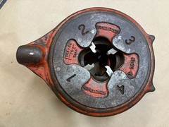 Vintage Ridgid No. 65-R Pipe Threader 1&Prime;-2&Prime;