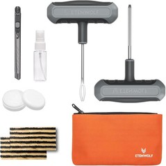 ETENWOLF Flat Tire Repair Kit with Plugs 16 Pcs, Heavy Duty Tire Plug Kit for Ca