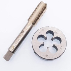 HSS 1/2&Prime;20 UNF Tap And Die Set Left Hand Threading Machine Tapping Tool