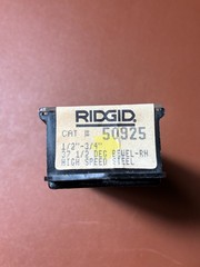 Ridgid 50925 1/2&Prime; -3/4&Prime; 37 1/2 DEG (RH) High Speed Alloy Steel 515 Pipe Dies