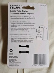 HDX Junior Copper and PVC Tube Cutter 1000 012 528