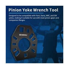 Stainless Steel Pinion Yoke Wrench Tool for Loosening Pinion Flange and Nuts,&hellip;