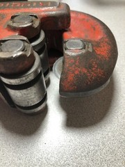 RIDGID Model 202 Heavy-Duty Pipe Cutter 1/8 in to 2 in Wide Roll Good Condition