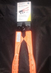 SharkBite 23100 PEX Crimp Tool Kit w/ Go/No-Go Gauge & 3/8 1/2 3/4 1 in