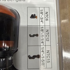 NAVAC NTC12 Tube Cutter, 1/8 to 1-1/4 in.
