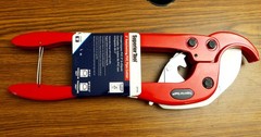 Superior Tool 2&Prime; Ratcheting Schedule 40 PVC Heavy Duty Pipe Cutter