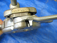 RIDGID BOLT DIE HEAD 500B Bolt with 1/2&Prime; X 13 UNC Dies