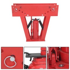 16 Ton Pipe Bender Manual Hydraulic Piping Bending Exhaust Tube with 8 Dies
