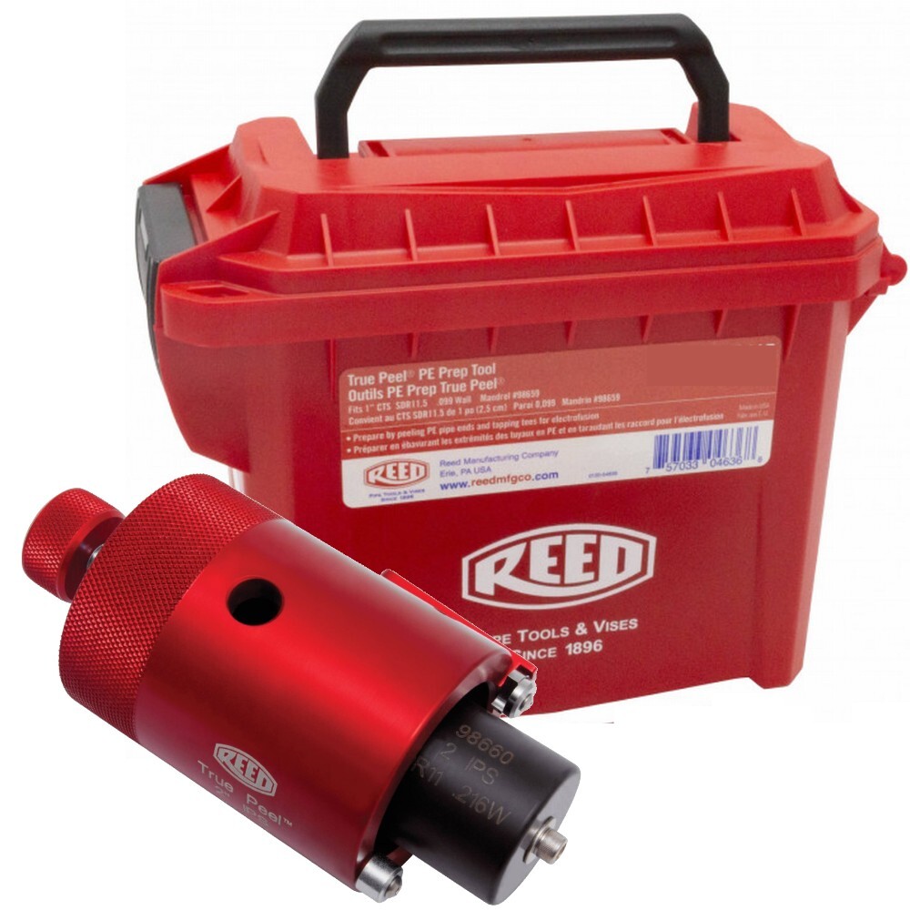 Reed Tool True Peel 2&rdquo; IPS DR11 .216&Prime; Wall PE Pipe Electrofusion Prep