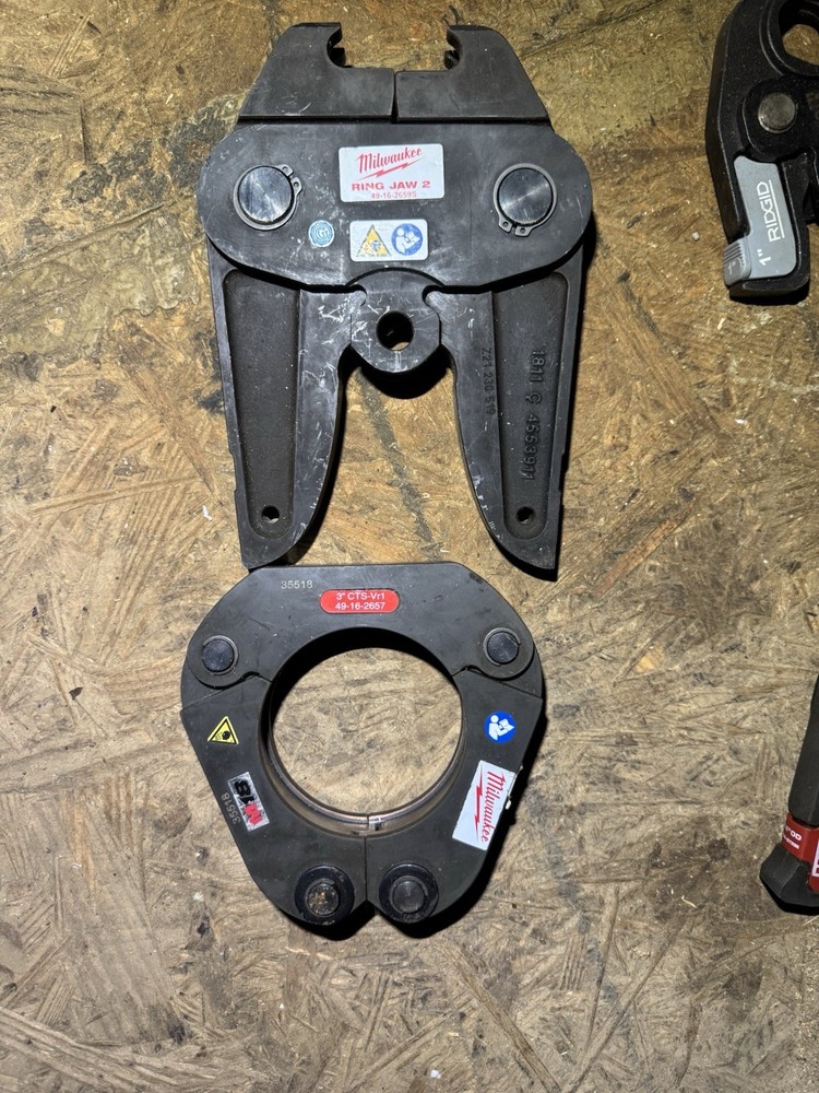 Set Milwaukee Ring Jaw 2 . 49-16-2659S. Milwaukee 3&rdquo; CTS-Vr1 3&rdquo; Ring 49-16-2657