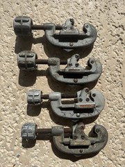 (4) RIDGID No. 15 Plumbing Pipe & Tubing Cutter 3/16&Prime; to 1-1/8&Prime;