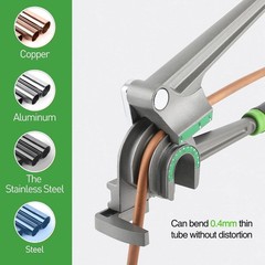 3-in-1 Pipe Bender for Copper, Aluminum, PVC 1/4&Prime;-3/8&Prime; HVAC & Refrigeration R&hellip;