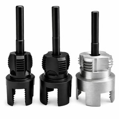 3Pcs PVC Pipe Threader Tool Set &ndash; Dual-Function Internal & External Cutting Kit