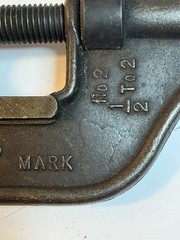 Vintage Trimo Mfg. No. 2 Pipe Cutter Size 1/2-2&Prime; Shop Tools Trimont Roxbury MA