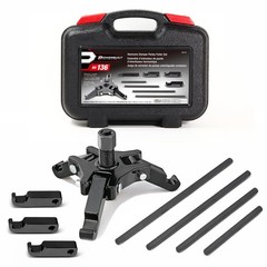Powerbuilt Harmonic Balancer Puller Set, Adjustable 3 jaw press on Crank Bala&hellip;