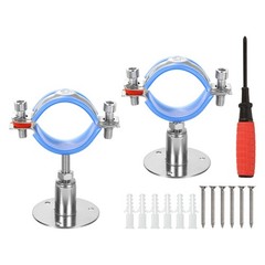 4pcs Pipe Support, Adjustable Height 30-50mm for OD Pipe 48-51mm
