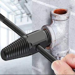 Broken Screw Extractor Pipe Remover Kit Exhaust Bolt Drill Out Tool Double &ndash; NEW