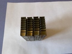 Genuine OSTER Dies X1 high speed steel 1 1/4&rdquo; N.C. BOLT