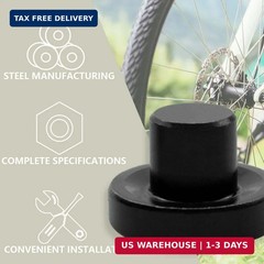 SANATO 14 Pcs Steel Double Flares Tool Black Adapters,Suit For 3/16, 1/4, 5/16,