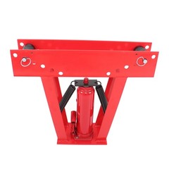 12 Ton Tubing Bender Copper Exhaust Pipe Bender Manual Hydraulic With 6 Dies
