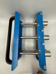 Three-Station Sheet Metal Bender, 0-90&deg; Bending Angle Metal Edge Roller Ben