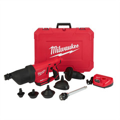 Milwaukee 2572B21 M12 AIRSNAKE Drain Cleaning Air Gun Kit