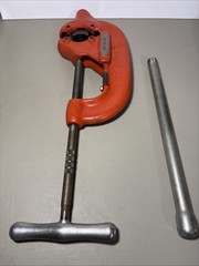 Ridgid 44-S Four Wheel Pipe Cutter 2 1/2&Prime; to 4&Prime; Made in USA Excellent Condition
