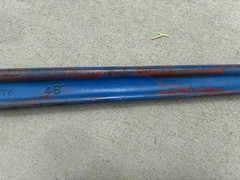 RIDGID Heavy Duty Straight Pipe Wrench 48 in Steel, 6 in Pipe Capacity