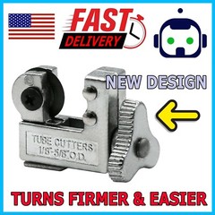 Mini Pipe Tubing Cutter 1/8&Prime; to 5/8&Prime; OD Copper Brass Aluminum Cutting HVAC Plumb