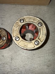 Ridgid 00-R Pipe Threader Die Head Set 00R Threading Dies 1/8,1/4,3/8, 1&rsquo;