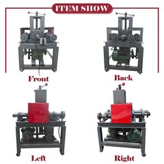 220V 1PH Heavy-Duty Pipe Bender Greenhouse Square Pipe/Round Pipe Bender 2.2KW