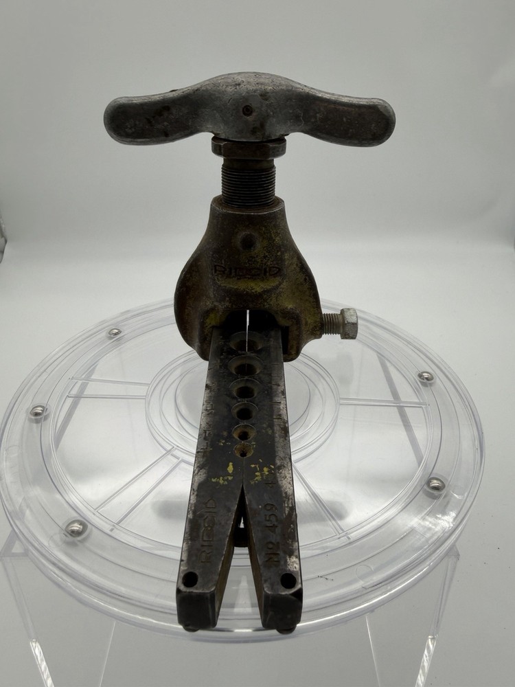 Vintage RIDGID No. 459 Flaring Tool 45 Degree SAE 1/8&Prime; &ndash; 3/4&Prime;