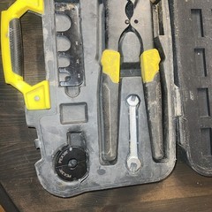 Apollo Pex Crimp Tool Set Pipe Crimper 3/8&Prime; To 1&Prime; Black Steel with Case