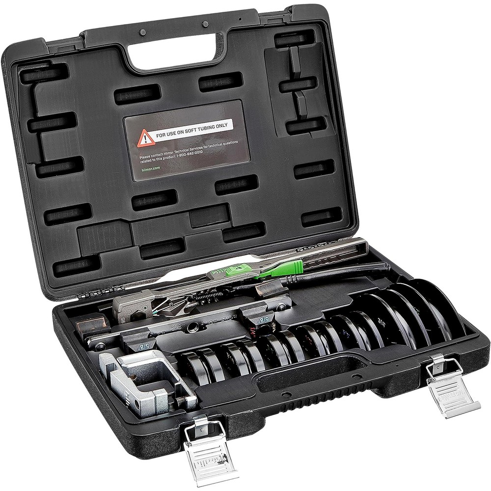 Tube Bender Kit Compact Reverse Bending 1/4 7/8 Black Hilmor CBKRB Attachment