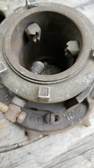 ANTIQUE RIDGID TOOL CO NO.65-R RIGID 1&Prime; TO 2&Prime; RATCHET PIPE THREADER