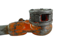 Ridgid No 00-R Ratcheting Pipe Threader & 1/2&Prime; Die Head Reamer with 12&Prime; Handle